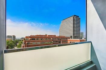 Balcony with great views in select homes